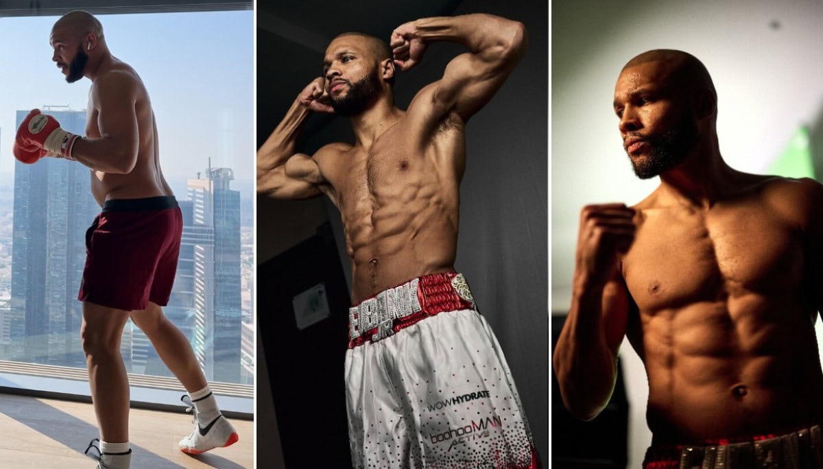 Chris Eubank Jr. weight gain compared with his previous fighting condition