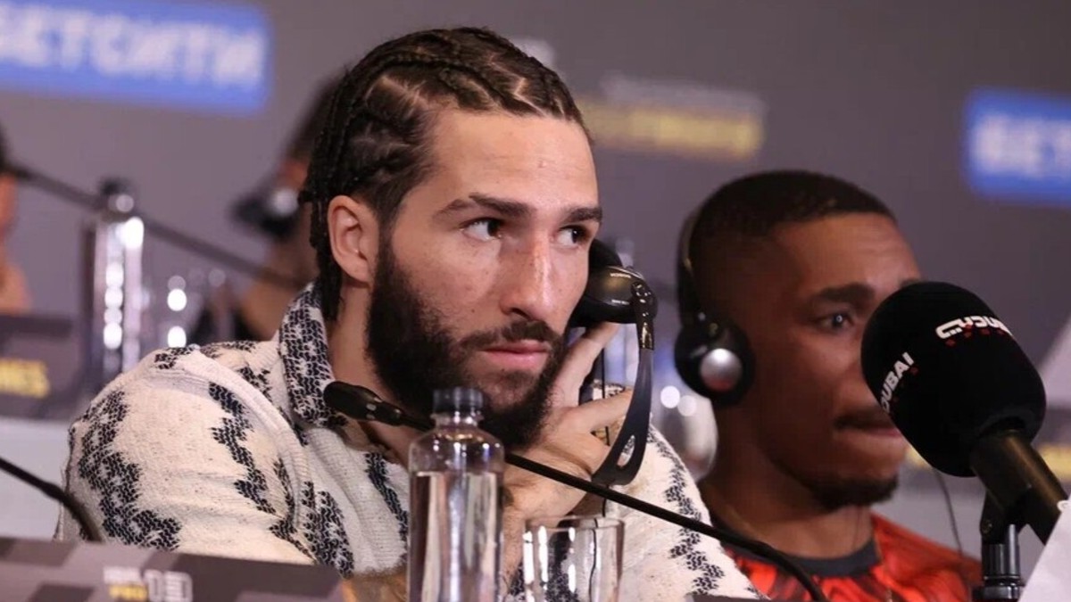 Nico Ali Walsh at an IBA press conference amid the Muhammad Ali Act debate