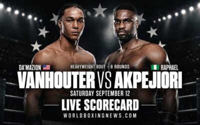 Da'Mazion Vanhouter vs Raphael Akpejiori Tableau de bord en direct