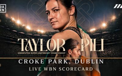 Katie Taylor contre Flora Pili Tableau de bord