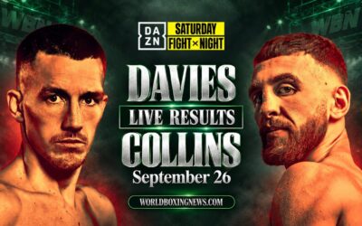 Résultats en direct de Liam Davies contre Nathaniel Collins de Birmingham