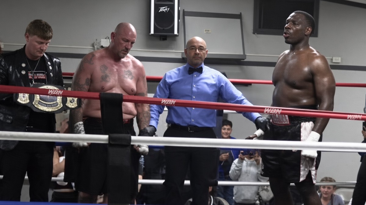Hasim Rahman after losing his boxing comeback to Phillip Triantafillo at 53 years old