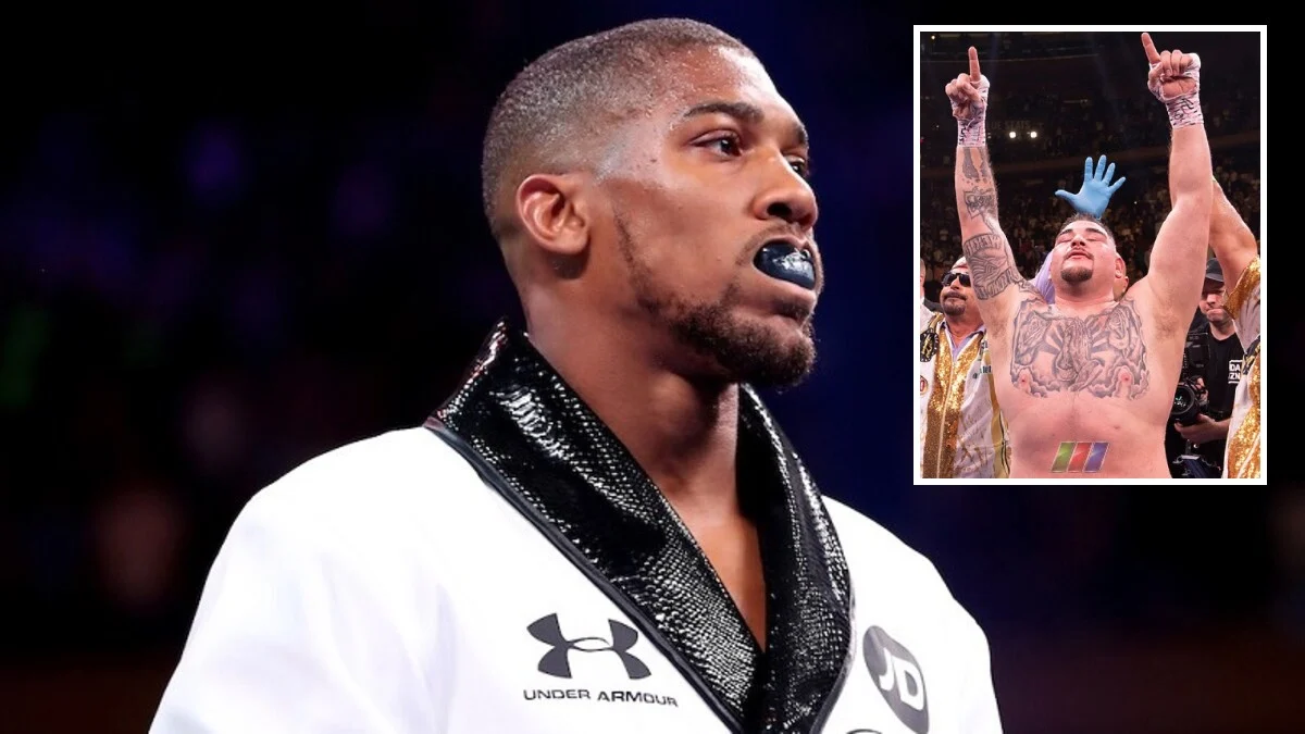 Anthony Joshua before his defeat to Andy Ruiz Jr at Madison Square Garden