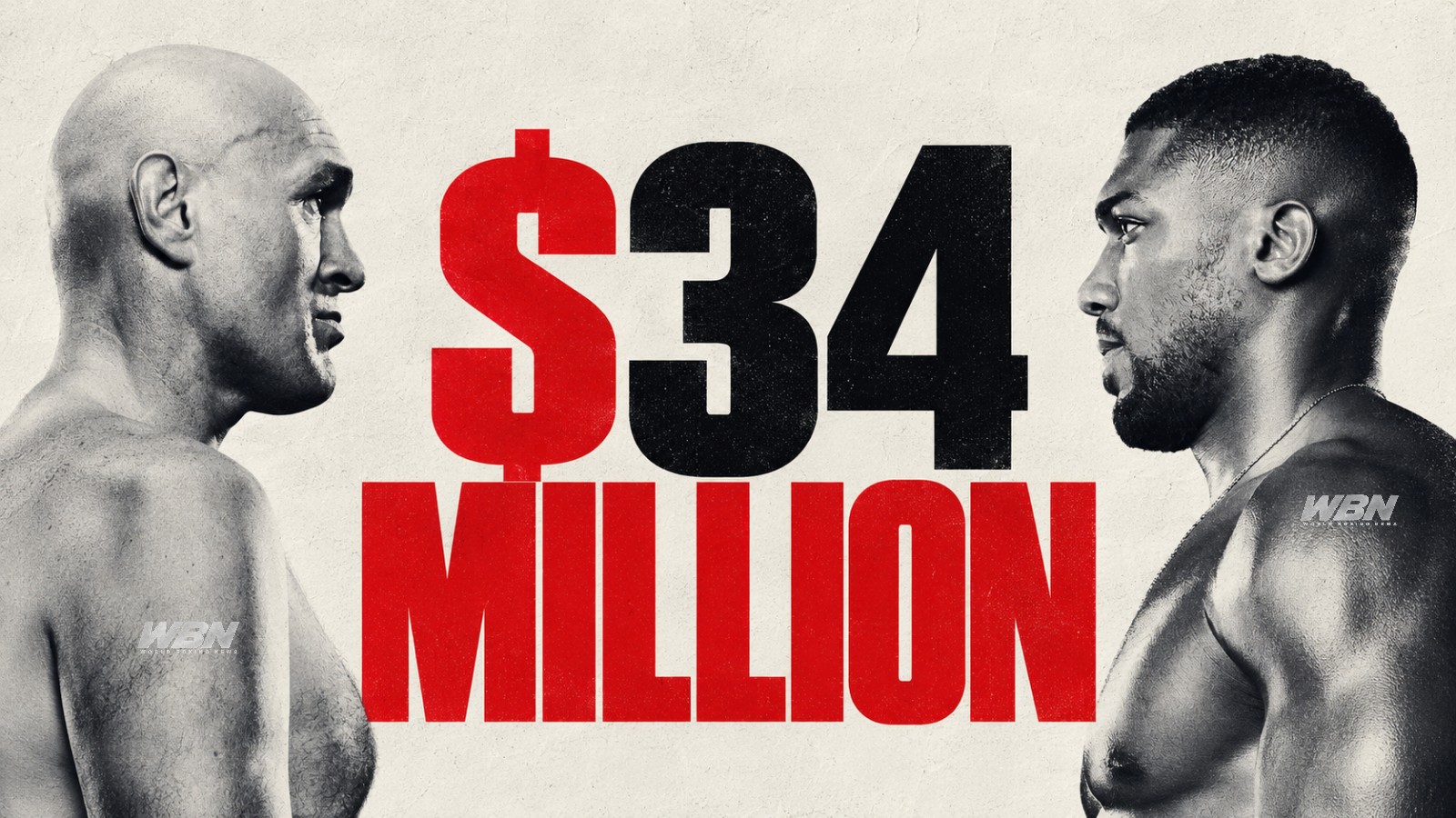 Tyson Fury and Anthony Joshua face off alongside Dana White