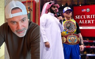 Oscar De La Hoya s'en prend à Turki à propos des craintes de Canelo en matière de sécurité
