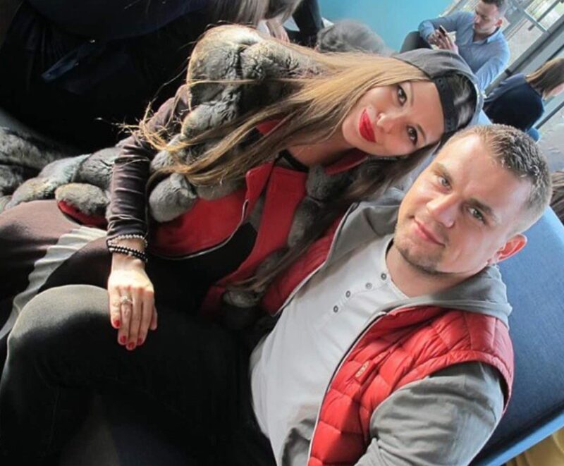 La dernière image de Denis Boytsov avec sa femme Olga