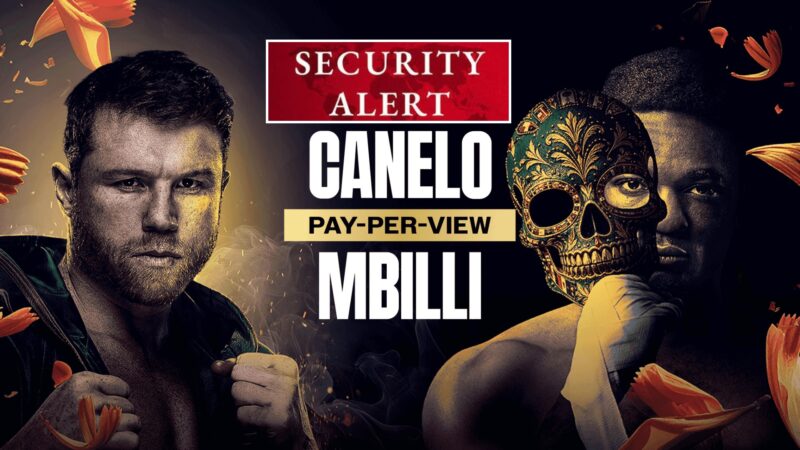 Canelo Alvarez et Christian Mbilli figuraient dans un graphique de boxe soulignant les problèmes de sécurité entourant leur combat prévu à Riyad, en Arabie Saoudite.