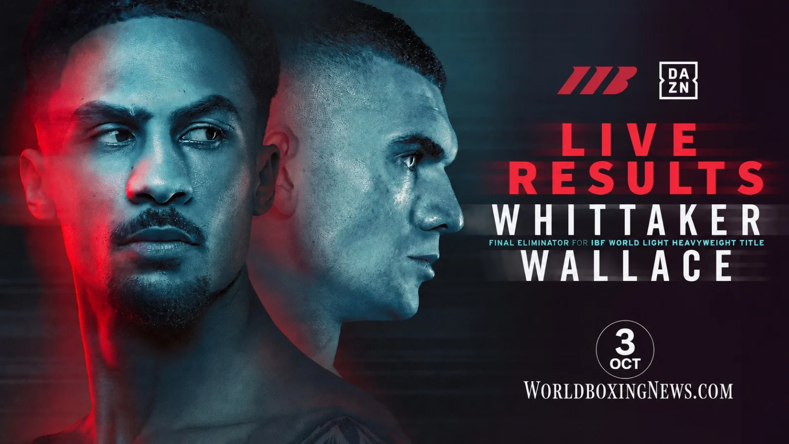 Ben Whittaker and Conor Wallace ahead of their IBF light heavyweight final eliminator in Birmingham