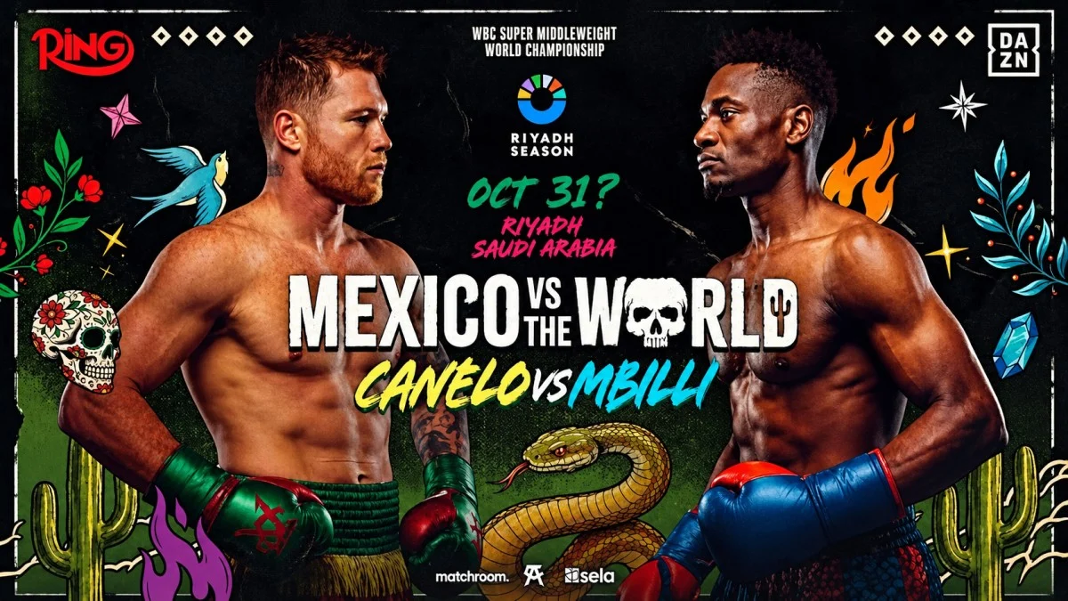 Canelo vs Mbilli en Arabie Saoudite le 31 octobre dans un doute sérieux