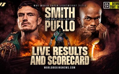 Dalton Smith contre Alberto Puello Résultats en direct de Sheffield