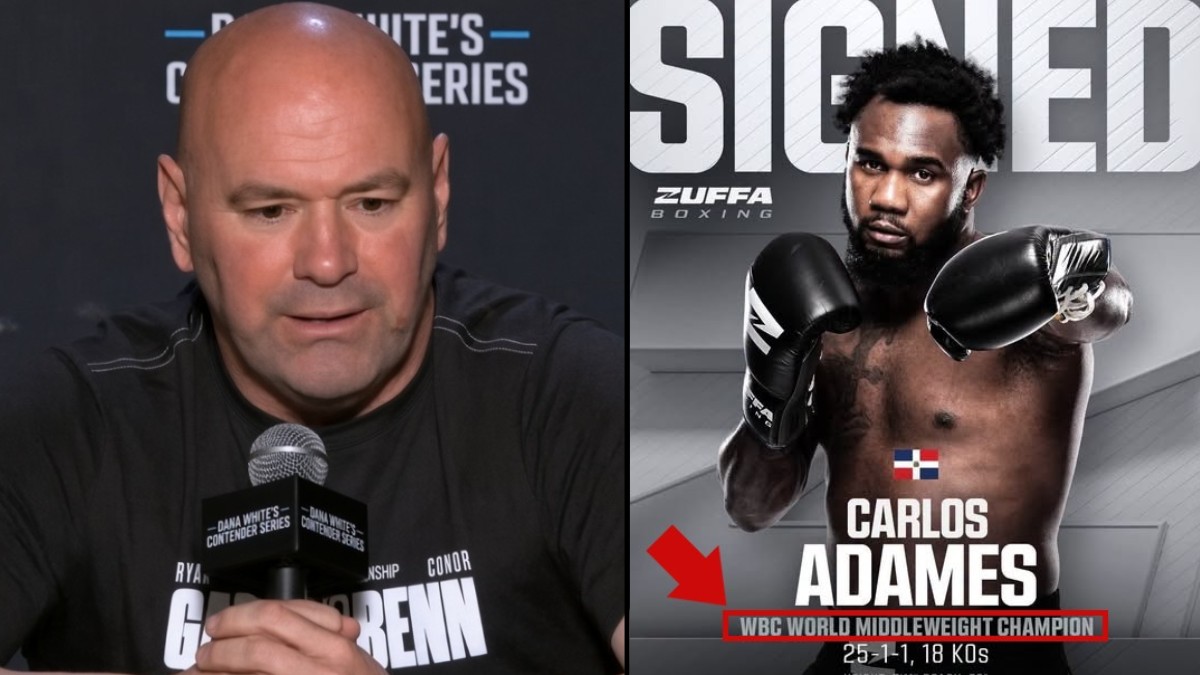 Dana White alongside Zuffa Boxing