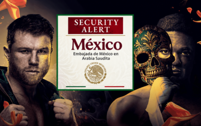 Le Mexique met en garde contre des attaques meurtrières à l'aéroport de Riyad avant le combat contre Canelo