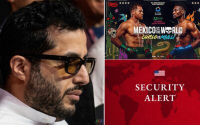 Turki doit annuler le combat contre Canelo après 12 morts à Riyad